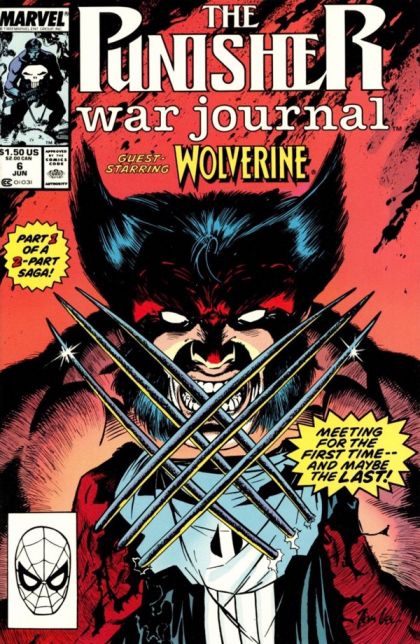 Punisher War Journal, Vol. 1 On The Track Of Unknown Animals |  Issue#6A | Year:1989 | Series: Punisher | Pub: Marvel Comics