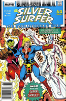 Silver Surfer Annual Evolutionary War - Adam; Moth To The Flame; Mantis; High Evolutionary Chapter Three: The Men, The Mine, The Mountain |  Issue
