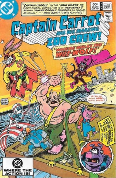 Captain Carrot Curse of the Wuz-Wolf! |  Issue#10A | Year:1982 | Series:  | Pub: DC Comics |