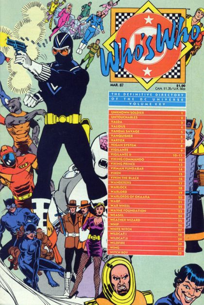 Who's Who: The Definitive Directory of the DC Universe Unknown Soldier to Witch Boy |  Issue