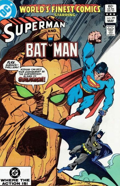 World's Finest Comics The Strange Saga of Stalagron |  Issue#291A | Year:1983 | Series: World's Finest | Pub: DC Comics |