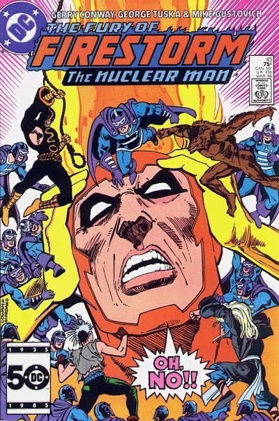 Firestorm, the Nuclear Man, Vol. 2 (1982-1990) A Gathering Of Hate |  Issue#45A | Year:1986 | Series: Firestorm | Pub: DC Comics