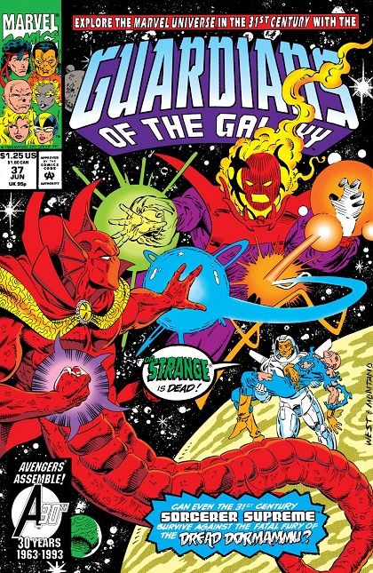 Guardians of the Galaxy, Vol. 1 Time Bears All It Sons Away |  Issue#37 | Year:1993 | Series: Guardians of the Galaxy |