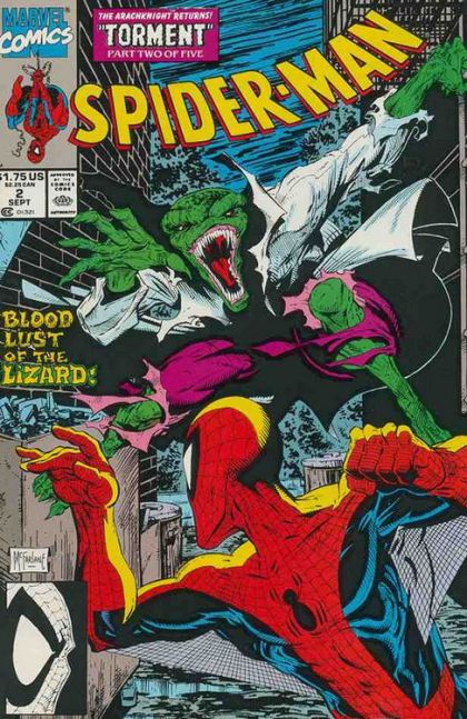 Spider-Man, Vol. 1 Torment, Part Two |  Issue#2A | Year:1990 | Series: Spider-Man | Pub: Marvel Comics