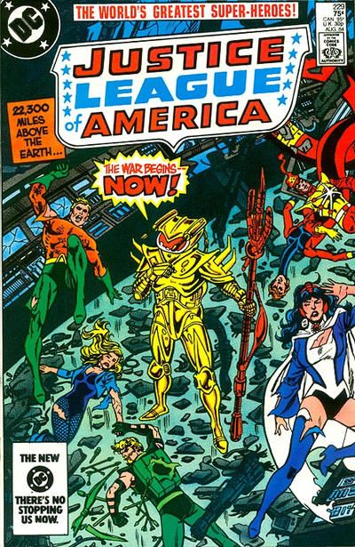 Justice League of America, Vol. 1 War of the Worlds, 1984, Bitter Ashes |  Issue#229A | Year:1984 | Series: Justice League |