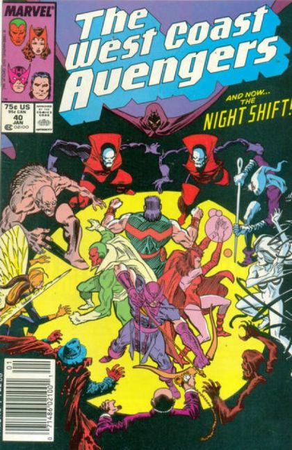 The West Coast Avengers, Vol. 2 And Now The... Night Shift! |  Issue#40C | Year:1989 | Series:  | Pub: Marvel Comics