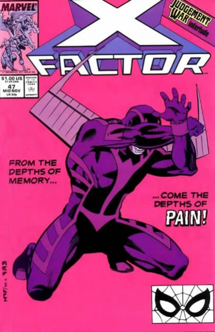 X-Factor, Vol. 1 Judgment War, Interlude: Guardian |  Issue#47A | Year:1989 | Series: X-Factor | Pub: Marvel Comics