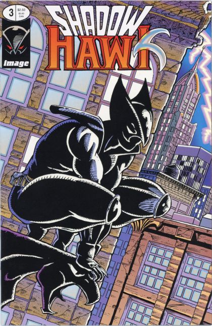 Shadowhawk, Vol. 1 Liquid Fire |  Issue#3A | Year:1992 | Series: Shadowhawk | Pub: Image Comics