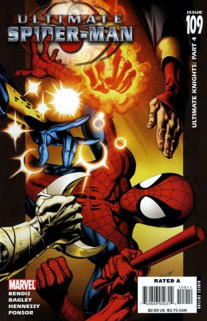Ultimate Spider-Man, Vol. 1 Ultimate Knights, Part 4 |  Issue#109 | Year:2007 | Series: Spider-Man | Pub: Marvel Comics |