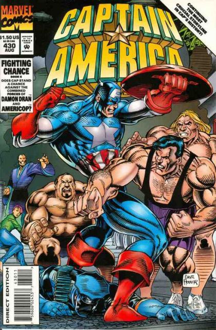 Captain America, Vol. 1 Fighting Chance, Cop Out |  Issue#430A | Year:1994 | Series: Captain America | Pub: Marvel Comics |