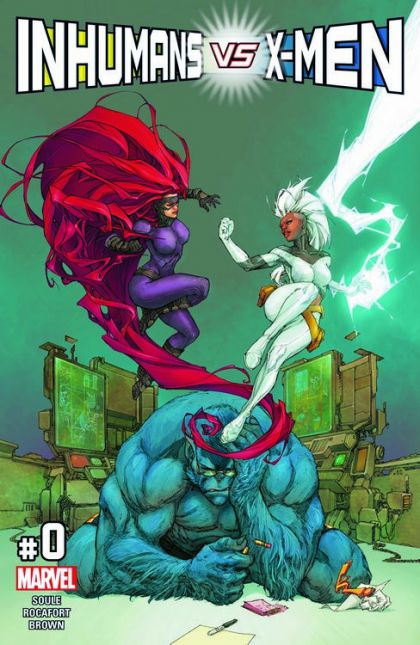 Inhumans vs. X-Men Inhumans vs X-Men  |  Issue#0A | Year:2016 | Series:  | Pub: Marvel Comics