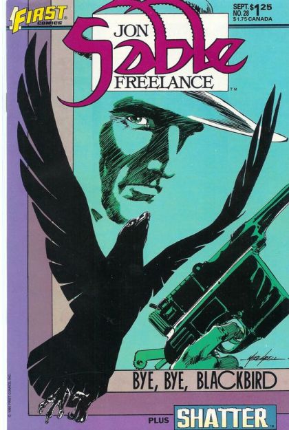 Jon Sable, Freelance Bye, Bye Blackbird |  Issue#28 | Year:1985 | Series: Jon Sable | Pub: First Comics
