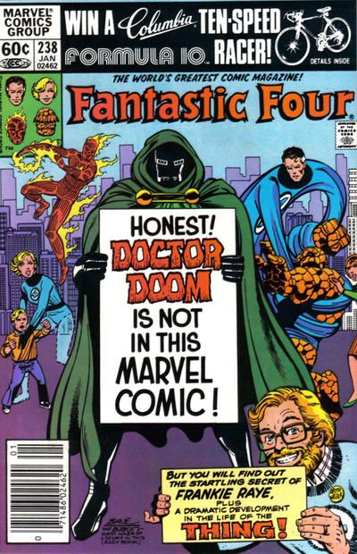 Fantastic Four, Vol. 1 The Lady Is For Burning! |  Issue#238B | Year:1981 | Series: Fantastic Four | Pub: Marvel Comics