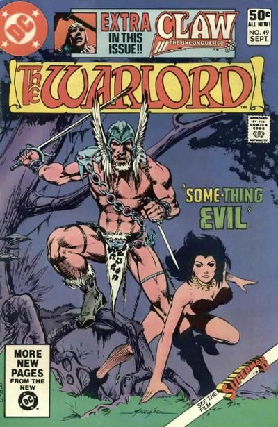 Warlord, Vol. 1 Something Evil; Hands Across the Hells |  Issue#49A | Year:1981 | Series: Warlord |