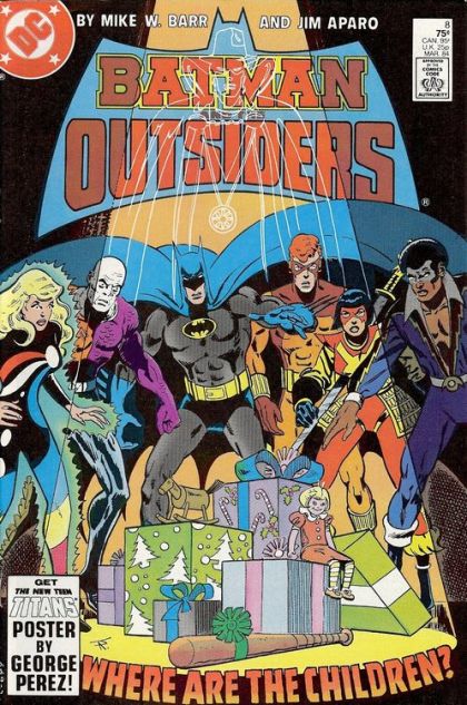 Batman and the Outsiders, Vol. 1 The Hand That Rocks the Cradle |  Issue#8A | Year:1984 | Series: Outsiders | Pub: DC Comics
