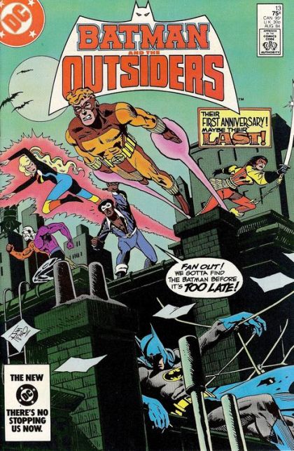 Batman and the Outsiders, Vol. 1 In the Chill of the Night |  Issue#13A | Year:1984 | Series: Outsiders | Pub: DC Comics