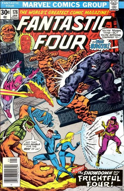 Fantastic Four, Vol. 1 Call My Killer..The Brute |  Issue#178A | Year:1976 | Series: Fantastic Four | Pub: Marvel Comics