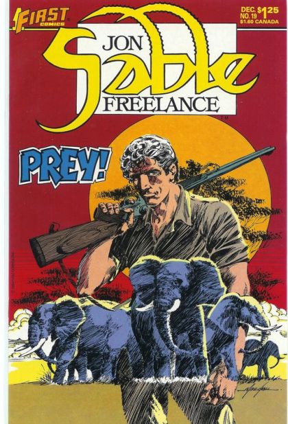 Jon Sable, Freelance Prey |  Issue#19 | Year:1984 | Series: Jon Sable | Pub: First Comics