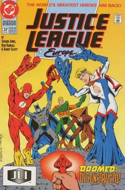 Justice League Europe / International Changing |  Issue#37A | Year:1992 | Series: JLA | Pub: DC Comics