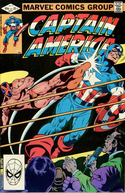Captain America, Vol. 1 The Mystery of Mr. X |  Issue#271A | Year:1982 | Series: Captain America |