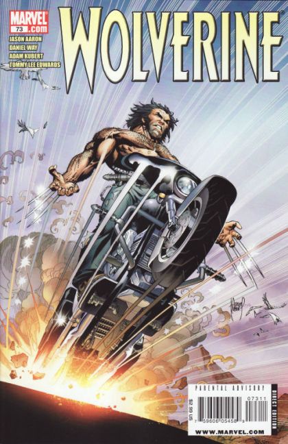 Wolverine, Vol. 3 A Mile In My Moccasins / One-Percenter, Part One |  Issue#73A | Year:2009 | Series: Wolverine | Pub: Marvel Comics