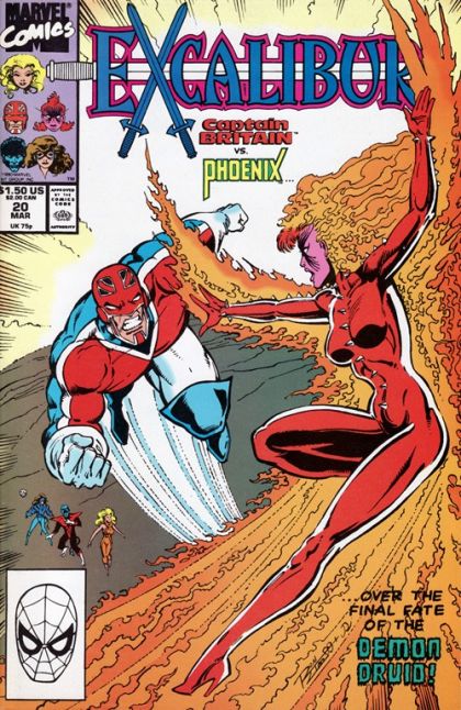 Excalibur, Vol. 1 The Eye Of The Beholder |  Issue#20A | Year:1990 | Series: Excalibur | Pub: Marvel Comics
