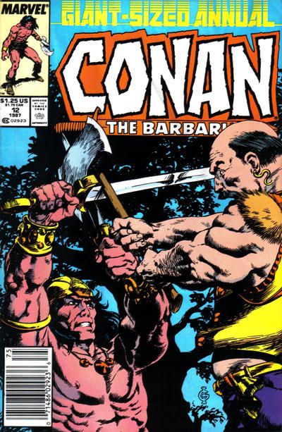 Conan the Barbarian Annual Legion Of The Dead |  Issue#12B | Year:1987 | Series: Conan | Pub: Marvel Comics |