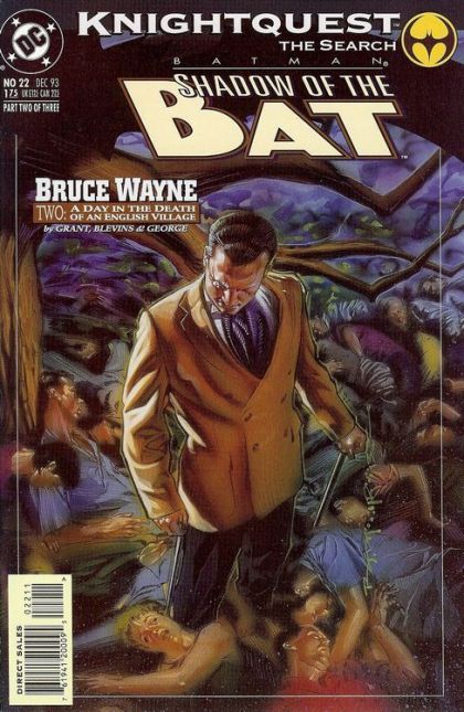 Batman: Shadow of the Bat Knightquest: The Search - Bruce Wayne, Part 2: A Day In The Death Of An English Village |  Issue#22A | Year:1993 | Series: Batman | Pub: DC Comics
