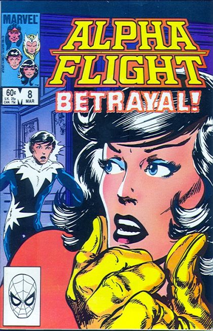 Alpha Flight, Vol. 1 Cold Hands Cold Heart |  Issue#8A | Year:1984 | Series: Alpha Flight | Pub: Marvel Comics