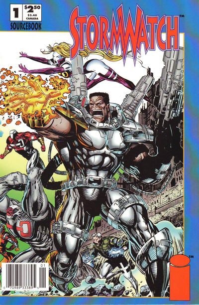 Stormwatch Sourcebook  |  Issue#1B | Year:1994 | Series: Stormwatch | Pub: Image Comics