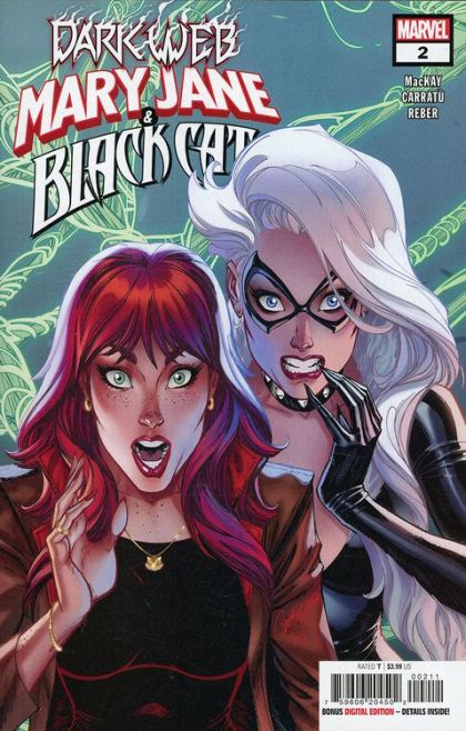 Mary Jane & Black Cat Dark Web  |  Issue#2A | Year:2023 | Series:  | Pub: Marvel Comics | J. Scott Campbell Regular