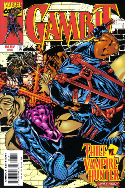 Gambit, Vol. 3 Old Wounds, Fresh Blood! |  Issue#4A | Year:1999 | Series: Gambit | Pub: Marvel Comics