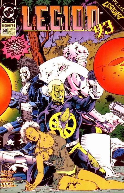 L.E.G.I.O.N. Showdown |  Issue#50 | Year:1993 | Series: Legion of Super-Heroes | Pub: DC Comics