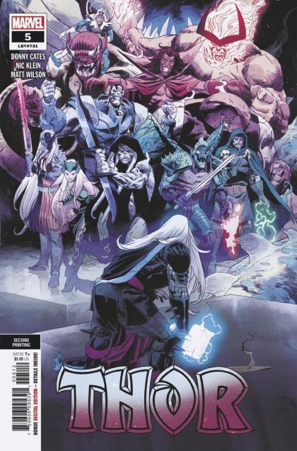 Thor, Vol. 6 The Devourer King, Reign |  Issue#5D | Year:2020 | Series:  | Pub: Marvel Comics | 2nd Printing Olivier Coipel
