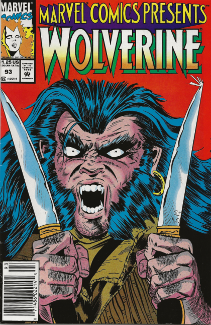 Marvel Comics Presents, Vol. 1 Wild Frontier, Part 1: Lost Horizons |  Issue#93B | Year:1991 | Series:  | Pub: Marvel Comics