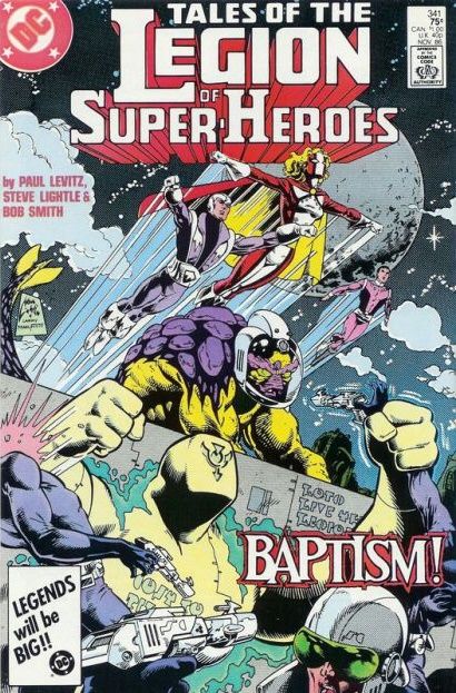 Tales of the Legion of Super-Heroes Baptism |  Issue#341A | Year:1986 | Series: Legion of Super-Heroes | Pub: DC Comics |