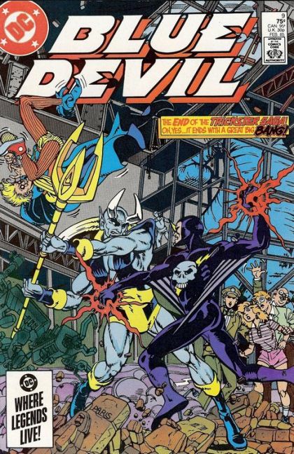 Blue Devil Shoe, Fly...Don't Bother Me! |  Issue#9A | Year:1984 | Series:  | Pub: DC Comics