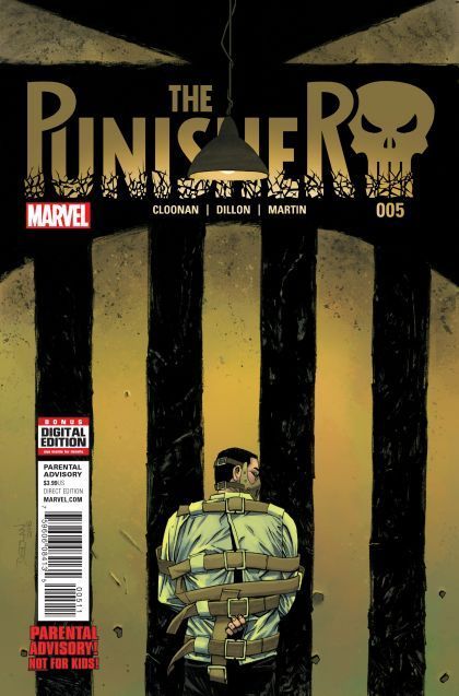 The Punisher, Vol. 11  |  Issue#5A | Year:2016 | Series: Punisher | Pub: Marvel Comics | Declan Shalvey Cover