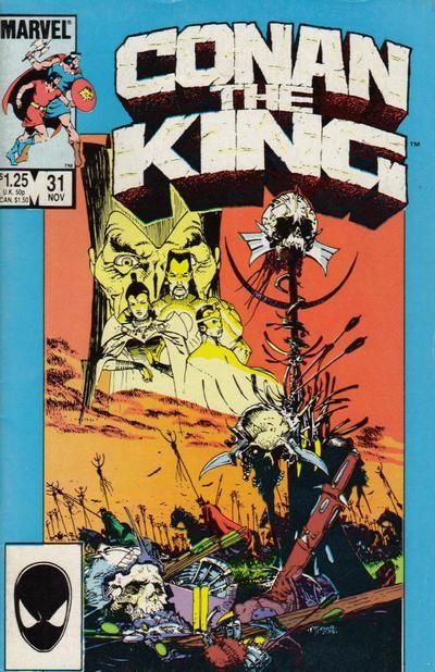 King Conan / Conan the King Force Of Arms |  Issue#31A | Year:1985 | Series: Conan | Pub: Marvel Comics |