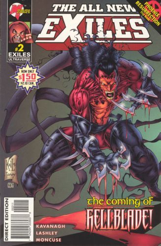 The All New Exiles The Phoenix Resurrection, Fresh Blood |  Issue#2 | Year:1995 | Series: Exiles | Pub: Malibu Comics
