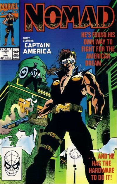 Nomad, Vol. 1 The Big Fall Apart |  Issue#1A | Year:1990 | Series: Nomad | Pub: Marvel Comics |