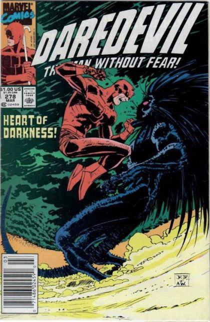 Daredevil, Vol. 1 The Deadly Seven |  Issue#278B | Year:1990 | Series: Daredevil | Pub: Marvel Comics |