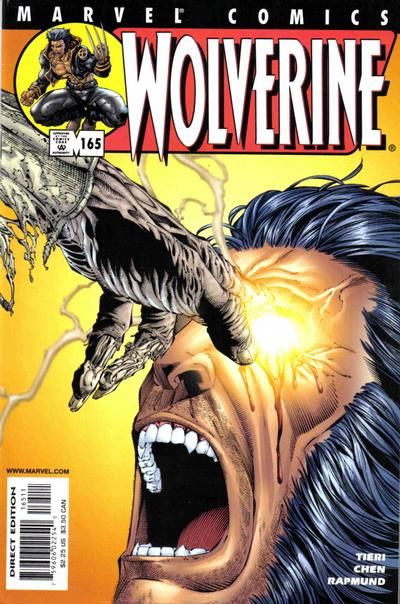 Wolverine, Vol. 2 The Hunted, Part Four |  Issue#165A | Year:2001 | Series: Wolverine | Pub: Marvel Comics |