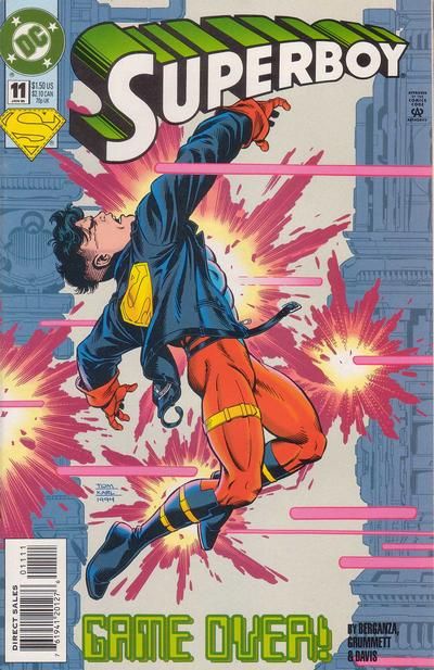 Superboy, Vol. 3 Realities Bites |  Issue#11A | Year:1995 | Series: Superboy | Pub: DC Comics