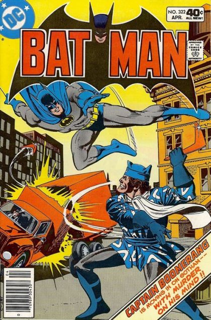 Batman, Vol. 1 Chaos--Coming And Going |  Issue#322A | Year:1980 | Series: Batman | Pub: DC Comics