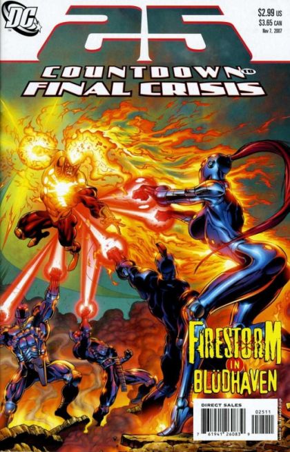 Countdown Countdown - Bedlam Below! / The Origin of Killer Frost |  Issue#25 | Year:2007 | Series: Countdown | Pub: DC Comics