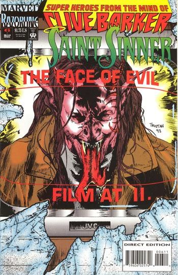 Saint Sinner The Face Of Evil!, Chapter 1: The Child Stealer |  Issue#6 | Year:1994 | Series: Clive Barker |