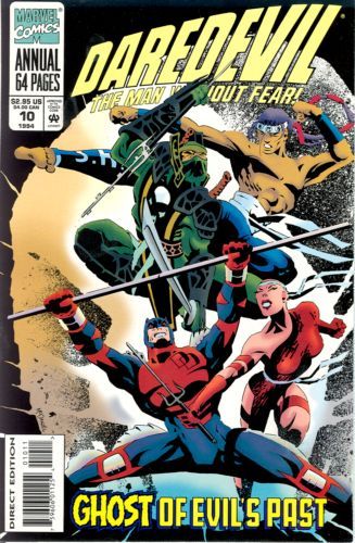Daredevil  |  Issue#10A | Year:1994 | Series: Daredevil | Pub: Marvel Comics | Direct Edition