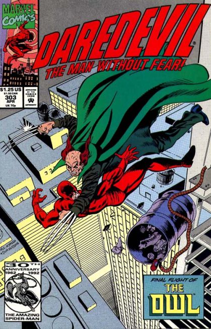 Daredevil, Vol. 1 Dark and Deliverance |  Issue#303A | Year:1992 | Series: Daredevil |