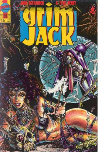 Grimjack Witchie Woman / Munden's Bar: Doing Business |  Issue#58 | Year:1989 | Series: Grimjack | Pub: First Comics